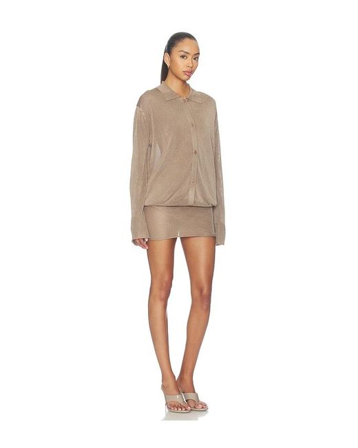AYA MUSE Natural Solin Dress