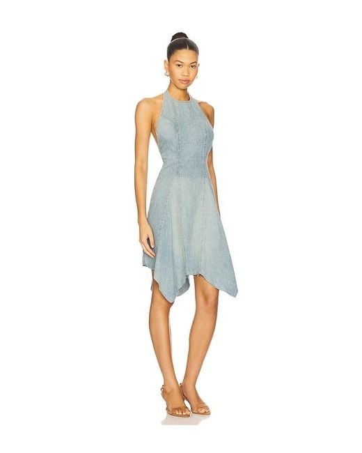 EB DENIM Blue Estelle Mini Dress