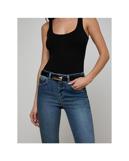L'Agence Black 'Agence Marlowe Leather Belt