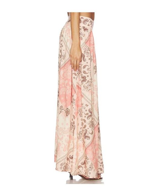 Agua Bendita Pink X Revolve X Revolve Tropic Maxi Skirt