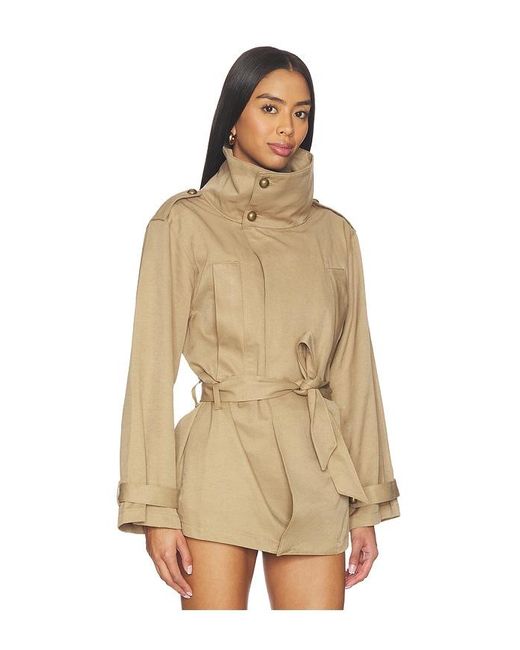 Lovers + Friends Natural Mason Jacket