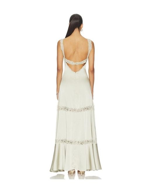 Tularosa White X Ivana Ramirez Claire Maxi Dress