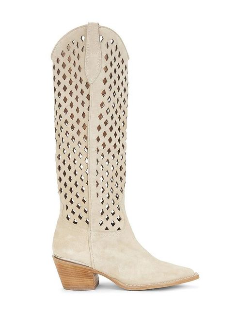 Free People White Diamonds Are Forever Cowboy Boot