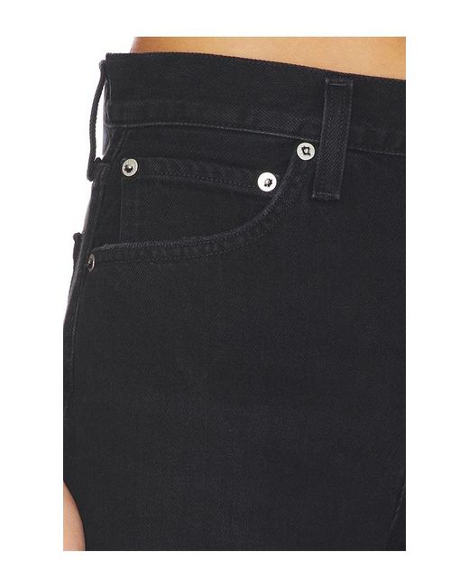 Agolde Blue Long Parker Shorts