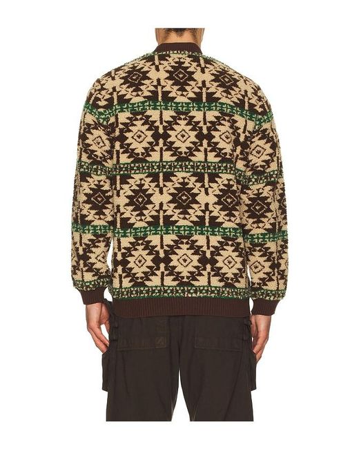 Cárdigan En Color Marrón Talla (También En M) Beams Plus de hombre de color Brown