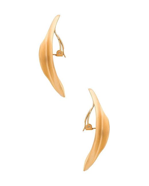 Cult Gaia White Erin Earrings