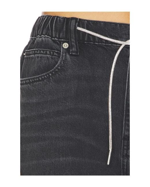 Alexander Wang Black Balloon Jogger Jeans With Crystal Drawcord
