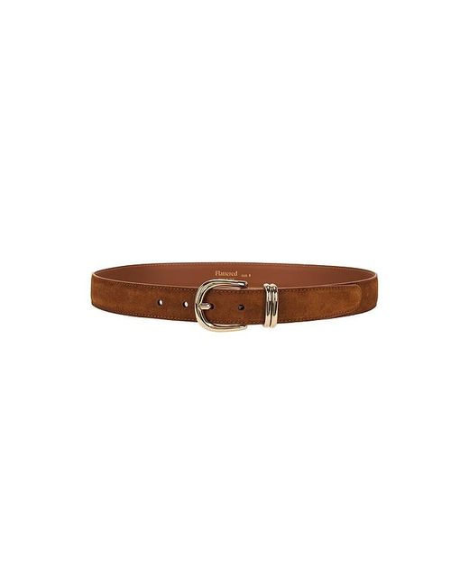 Flattered Brown Beatrice Suede Belt