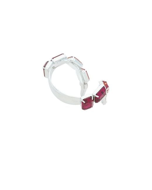 Area Multicolor Ombre Crystal Wrap Cuff Bracelet