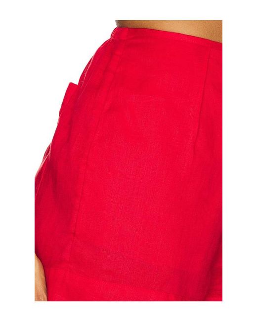 LSPACE Red Lia Short