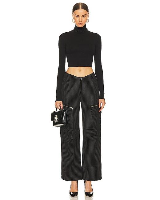 AFRM Black Micaela Top