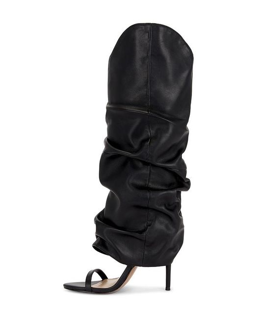 Steve Madden Black Ravine Heeled Boot