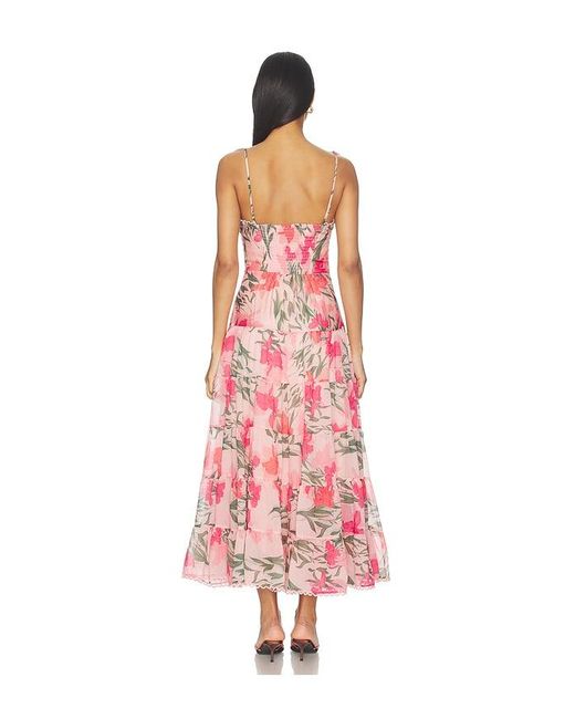 Astr Pink Lianna Dress
