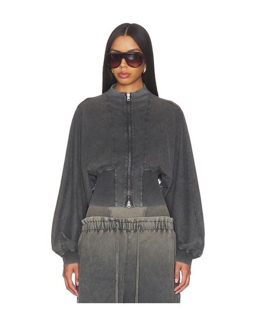 KNWLS Black Haze Zip-Up