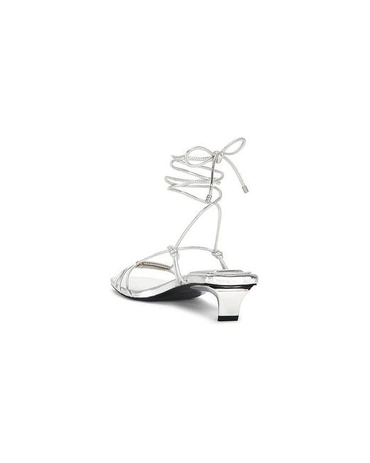 Rag & Bone White Liv Strappy Sandal