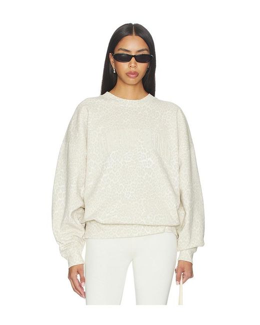 Anine Bing White Miles Sweatshirt
