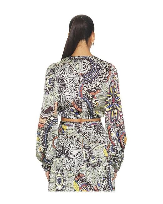 Alexis White Colmar Top