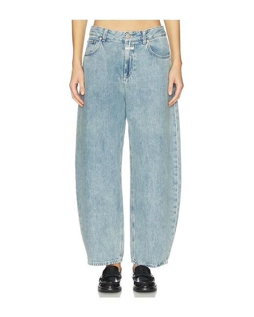 Closed Blue Jazzie Barrel Jeans
