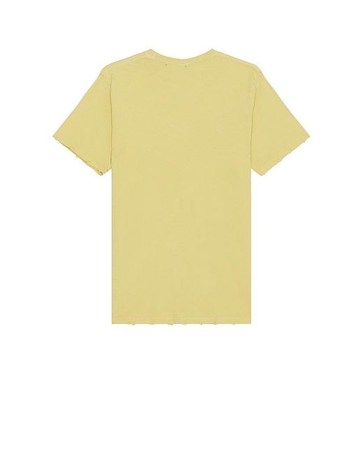 Camiseta Junk Food de hombre de color Yellow