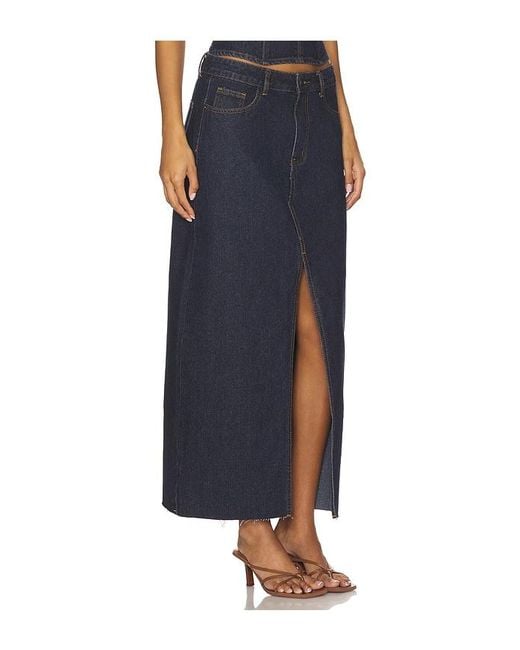 Lioness Blue Super Sweet Maxi Skirt