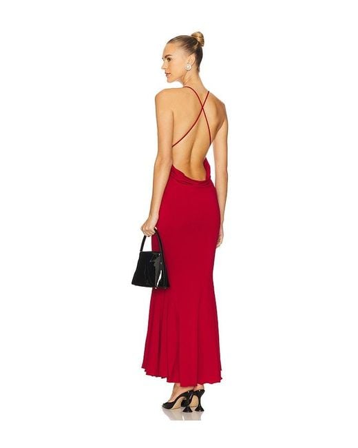 Nana Jacqueline Red Seraphina Dress