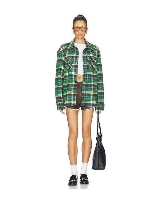 SPRWMN Multicolor Dolphin Leather Shorts