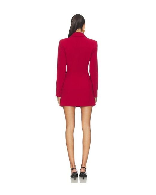 Nbd Red Jenni Blazer Mini Dress
