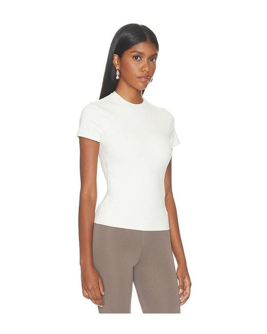 NikeSKIMS White Matte Baby Short Sleeve Tee