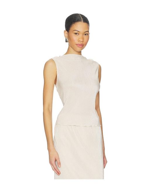 Lovers + Friends Natural Aileen Top