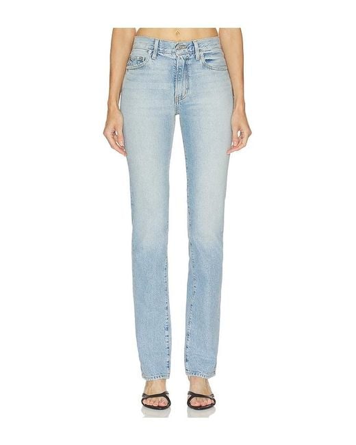 ÉTERNE Blue Chloe Straight Jean