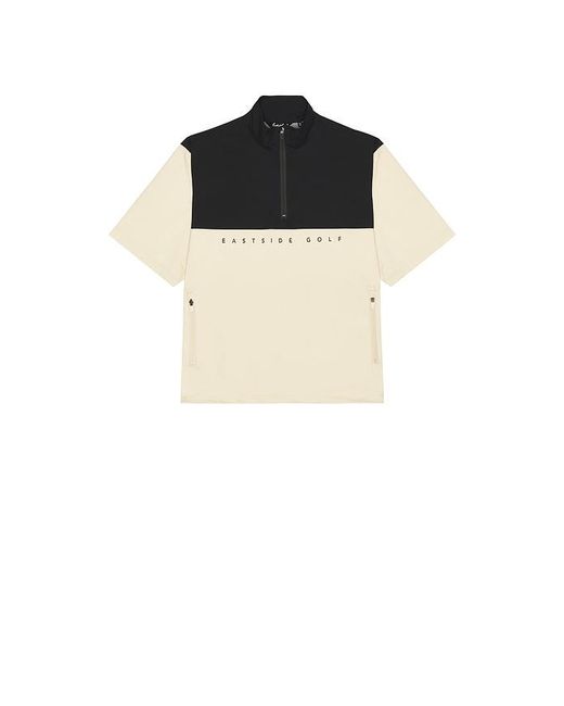 EASTSIDE GOLF Black Flyweight Rain Shirt for men
