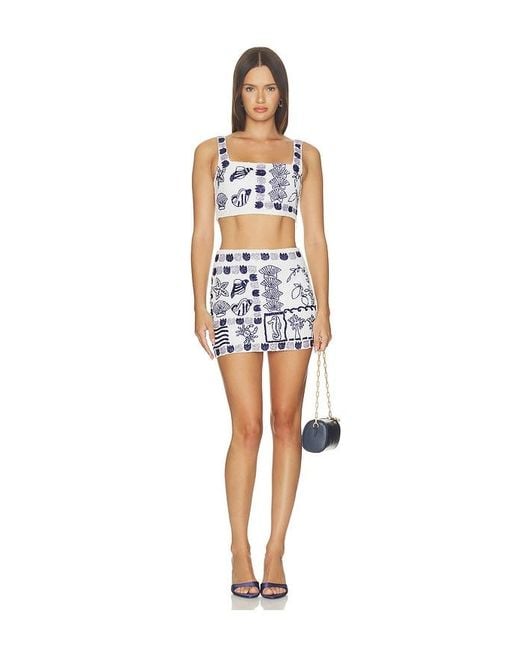Oceanus Blue Marie Sea Co-Ord