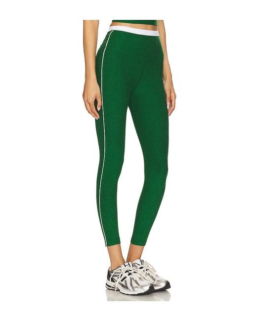 Beyond Yoga Green Spacedye Trophy High Waisted Leggings