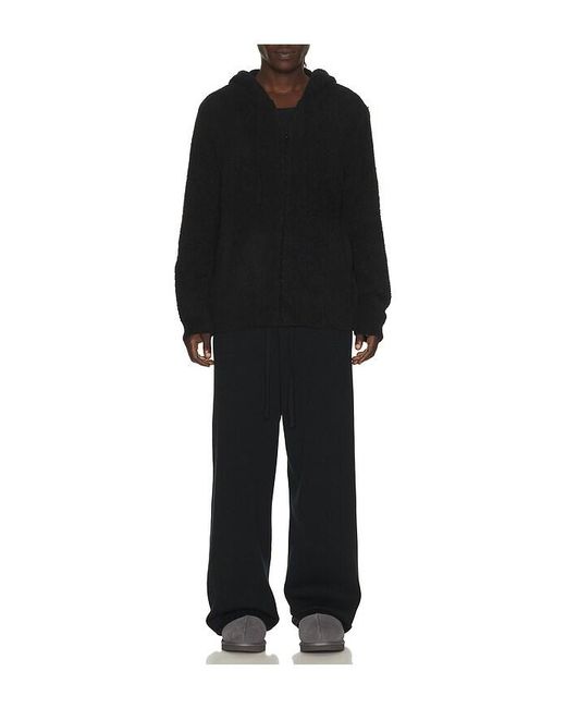 Barefoot Dreams Black Cozychic Zip Up Hoodie for men