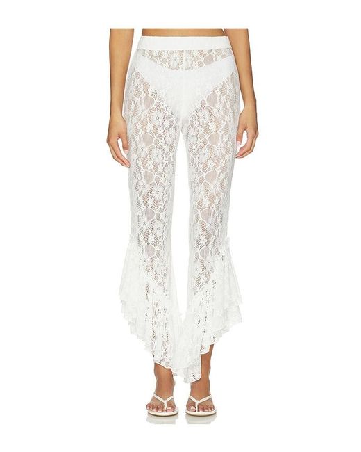 MY BEACHY SIDE White Lotus Pants