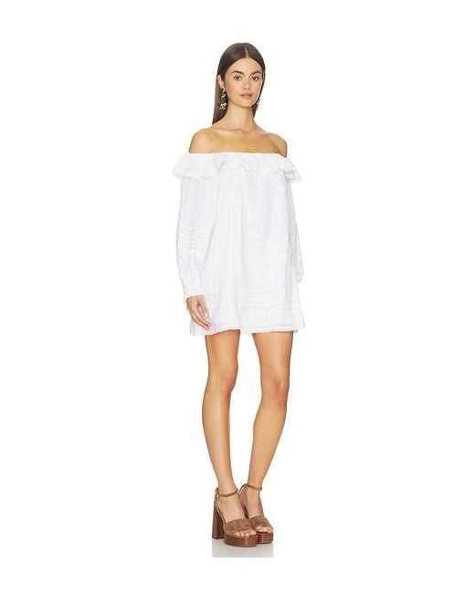 Show Me Your Mumu White Meadow Mini Dress