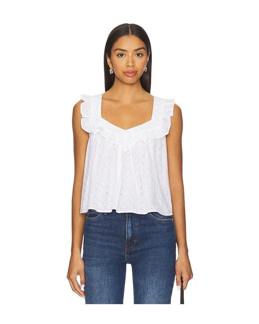 MAJORELLE White Esmarie Top