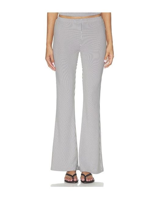 superdown White Libbie Bootcut Pant