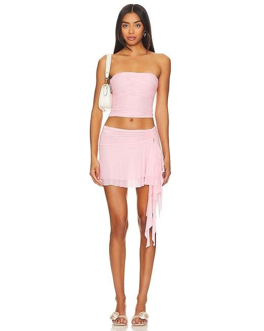 Indah Pink Niko Tube Top