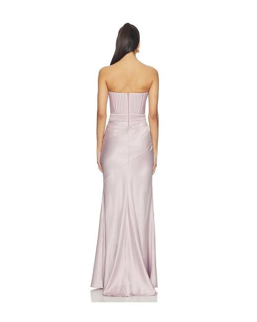 Zhivago White Germaine Gown