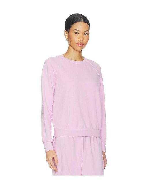PERFECTWHITETEE Pink French Terry Sweatshirt