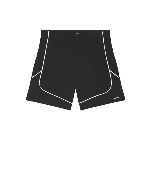 Obey Black Corner Short for men