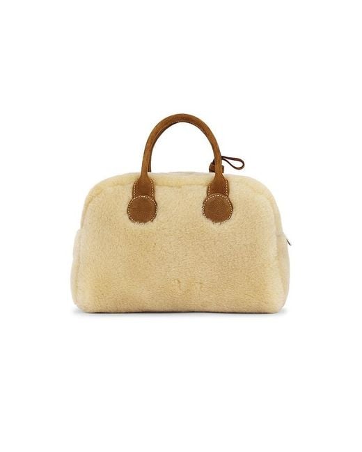 MARGE SHERWOOD Natural Soft Bowling Bag