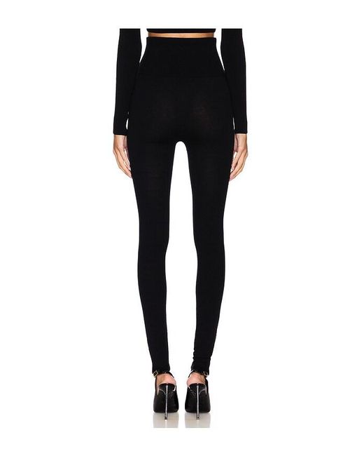 Wolford Black Wool-Ford Leggings