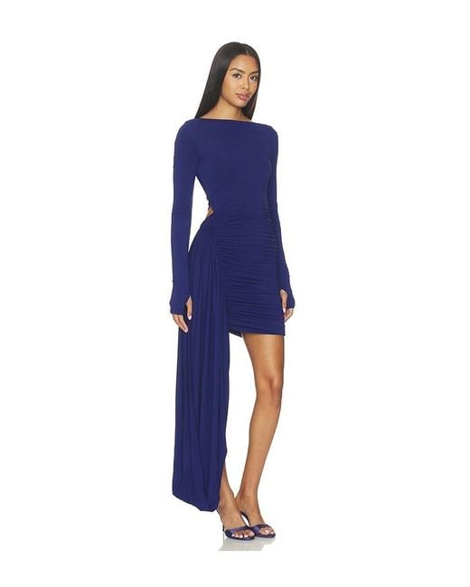 Misha Blue The Sari Long Sleeve Stocking Dress