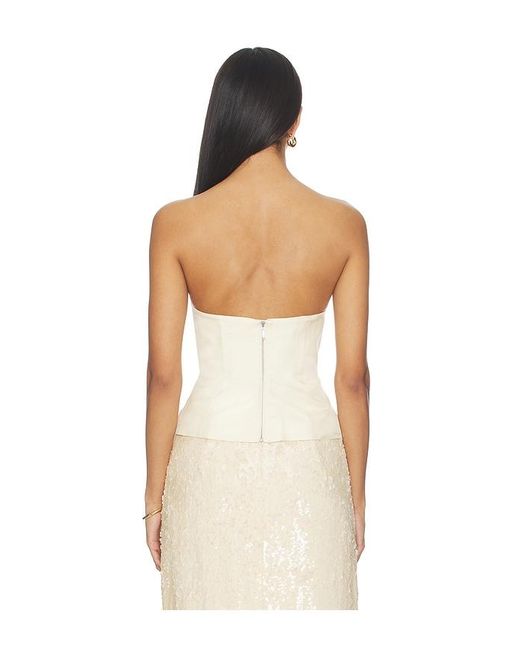 Misha Natural The Volta Silk Bustier
