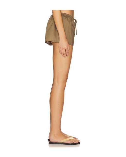 Montce Green Low-Rise Drawstring Shorts