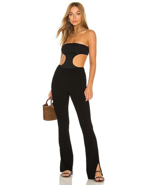 superdown Black Darcey Cut Out Bodysuit