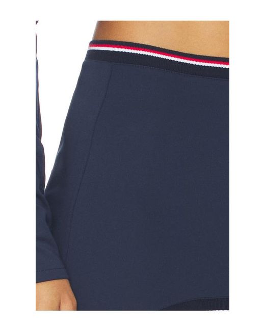 Jade Cropper Blue Mini Skirt