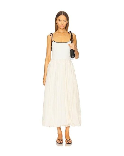 Line & Dot White Jules Dress
